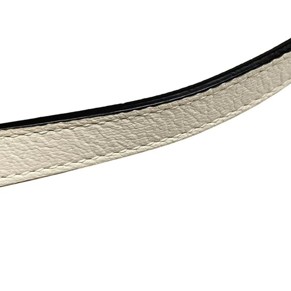 Auth DIOR/ChristianDior Saddle Microbag - White Leather Handbag - Picture 8 of 14